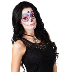 Collier Pendentif Dia De Los Muertos 5 Collier Pendentif Dia De Los Muertos -Camouflage Soldes Boutique Collier pendentif dia de los muertos 33303