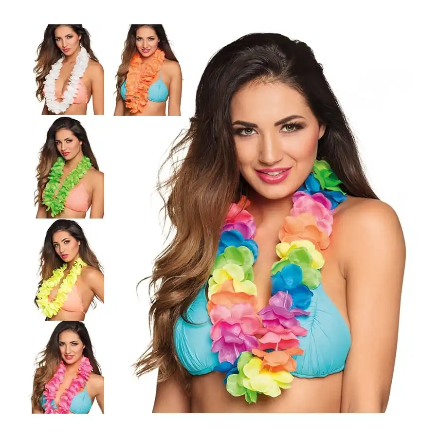 Collier Tahitien De Luxe Couleur Fluo 1 Collier Tahitien De Luxe Couleur Fluo