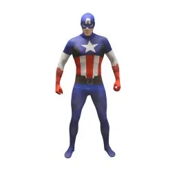 Combinaison Classique Captain America, Morphsuit