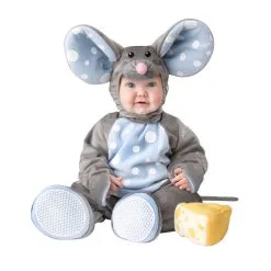 Combinaison De Bébé Souris Grise, Luxe