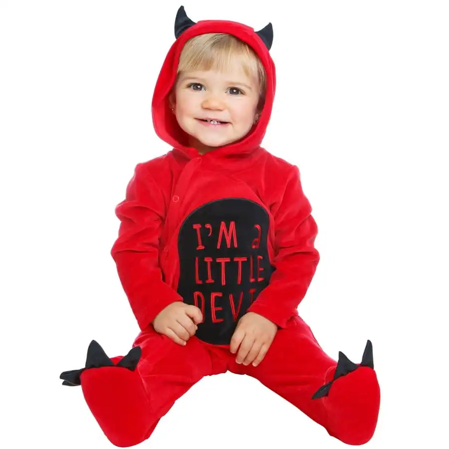 Combinaison De Diable I'm A Little Devil Pour Bébé 1 Combinaison De Diable I'm A Little Devil Pour Bébé