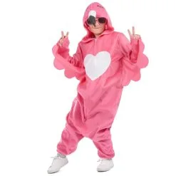 Combinaison De Flamant Rose Pour Fille