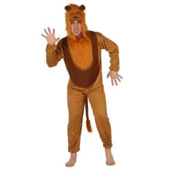 Combinaison De Lion à Capuche Pour Adulte