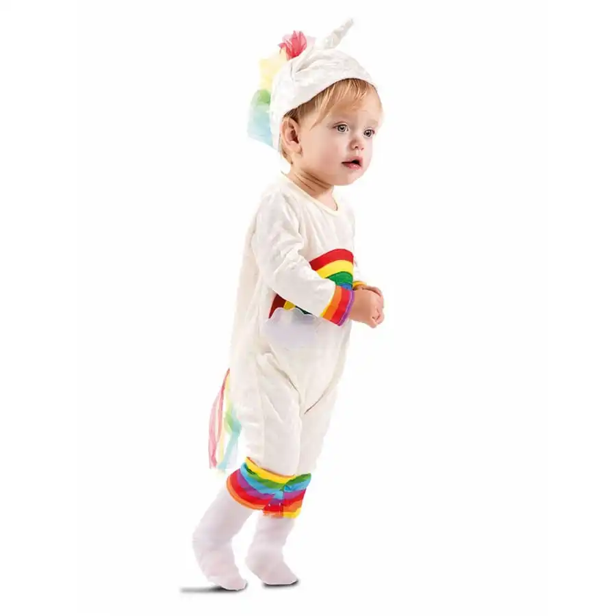 Combinaison Licorne Arc-en-ciel Pour Bébé 2 Combinaison Licorne Arc-en-ciel Pour Bébé – Image 2
