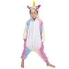 Combinaison Licorne Blanche Arc-en-ciel, Enfant