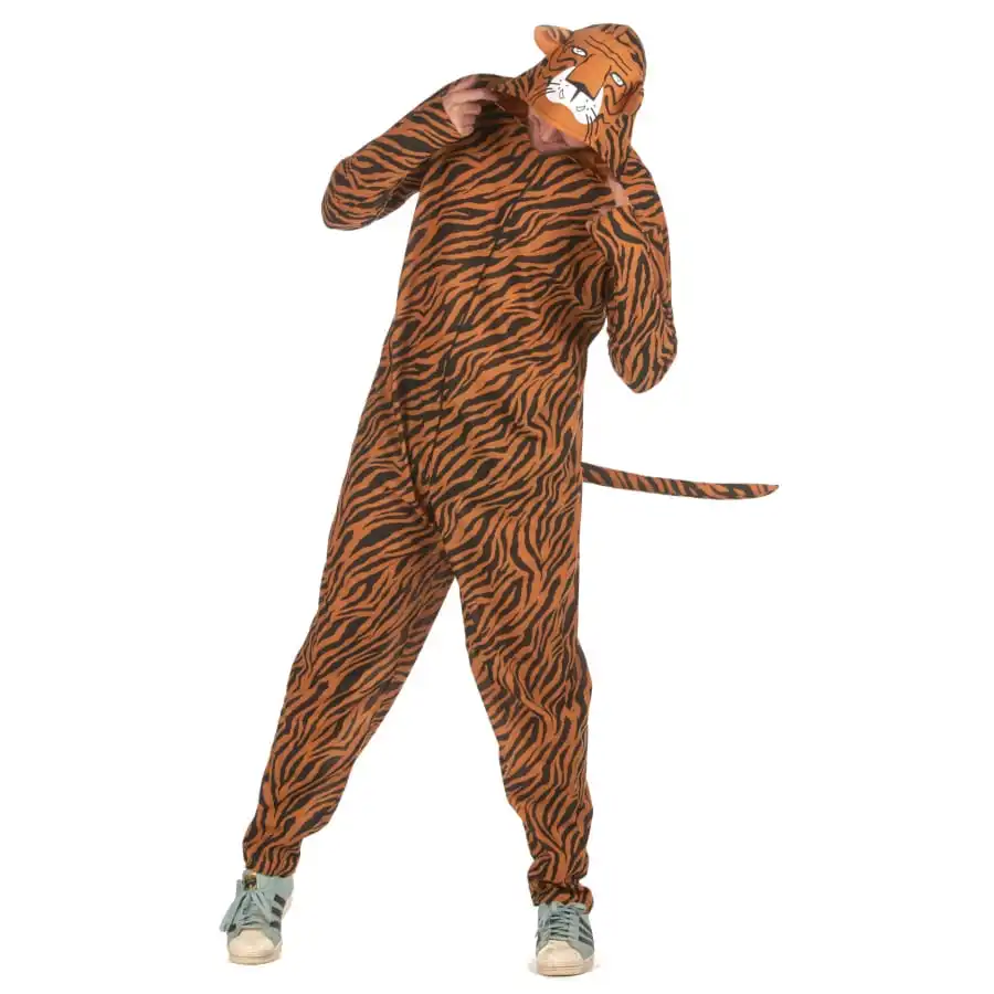 Combinaison Tigre à Capuche Pour Homme 1 Combinaison Tigre à Capuche Pour Homme
