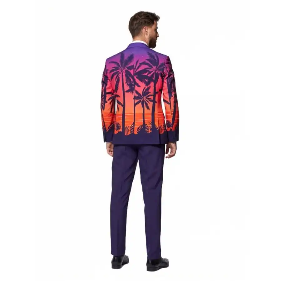 Costume 3 Pièces Coucher De Soleil Hawaien 2 Costume 3 Pièces Coucher De Soleil Hawaien – Image 2