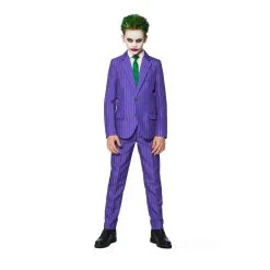 Costume 3 Pièces Du Joker Pour Enfant
