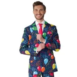  Costume 3 Pièces Imprimé Ballons Et Cotillons -Camouflage Soldes Boutique Costume 3 pieces imprime ballons et cotillons 69820