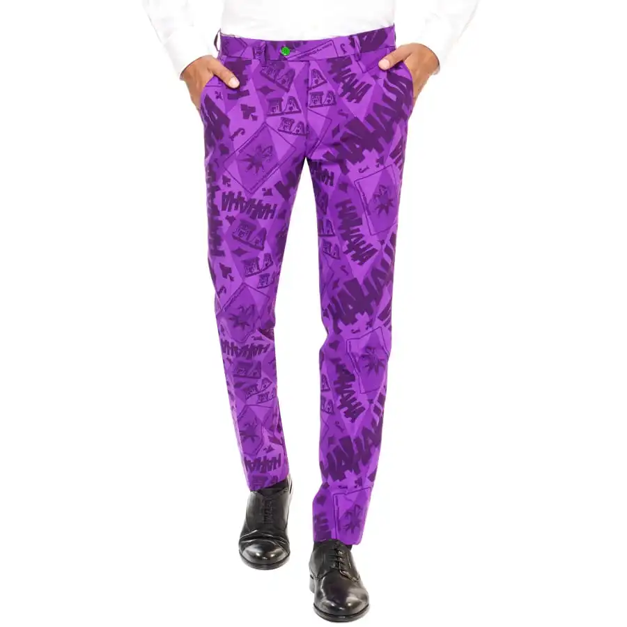 Costume 3 Pièces Violet Du Joker 2 Costume 3 Pièces Violet Du Joker – Image 2