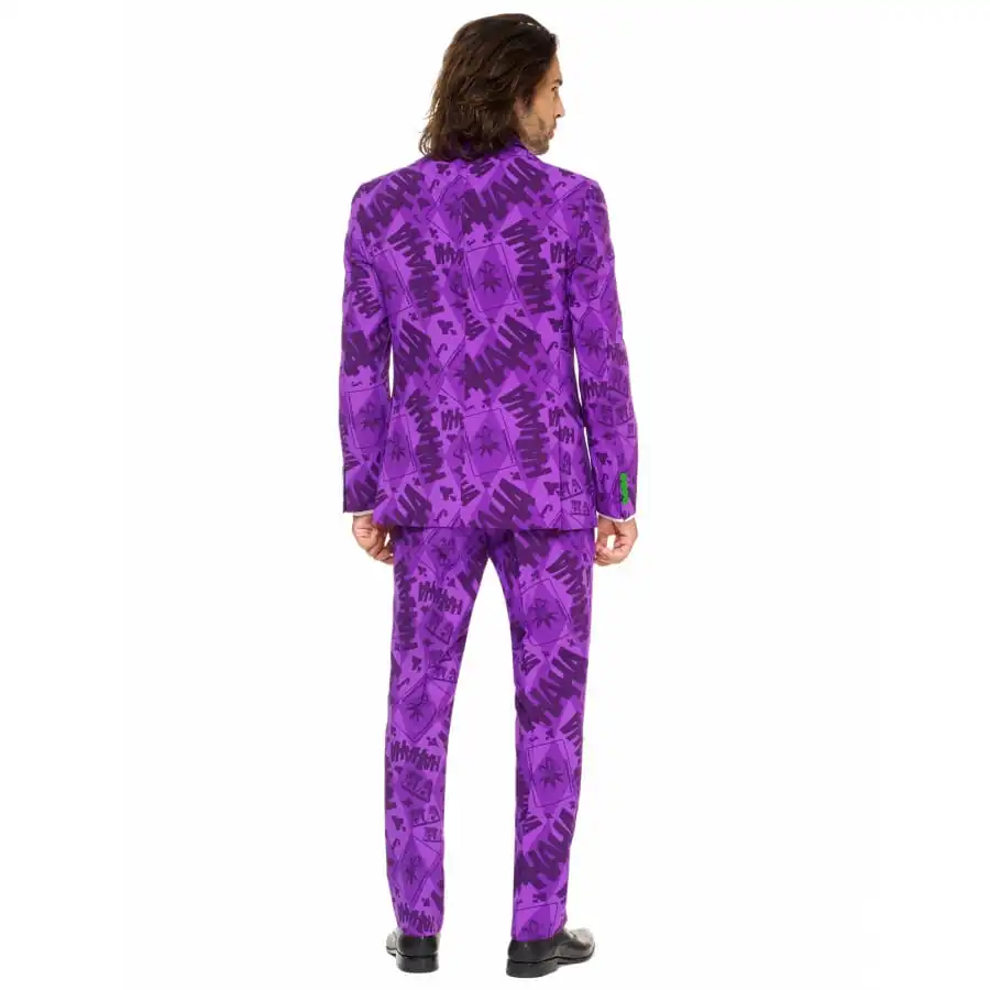 Costume 3 Pièces Violet Du Joker 3 Costume 3 Pièces Violet Du Joker – Image 3