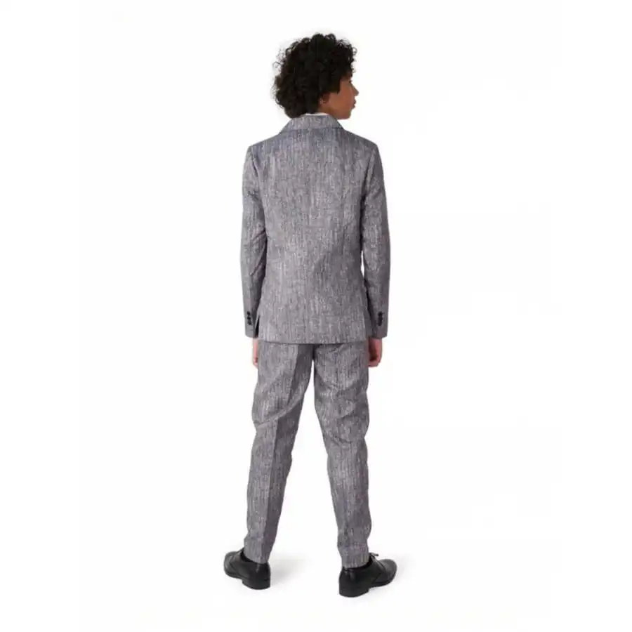 Costume 4 Pièces Gris Années 20 Pour Enfant 2 Costume 4 Pièces Gris Années 20 Pour Enfant – Image 2