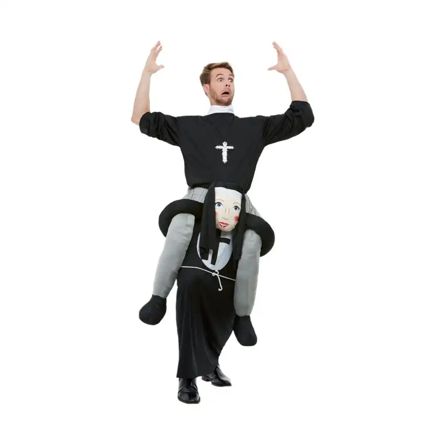 Costume à Dos De Religieuse Pour Adulte 2 Costume à Dos De Religieuse Pour Adulte – Image 2