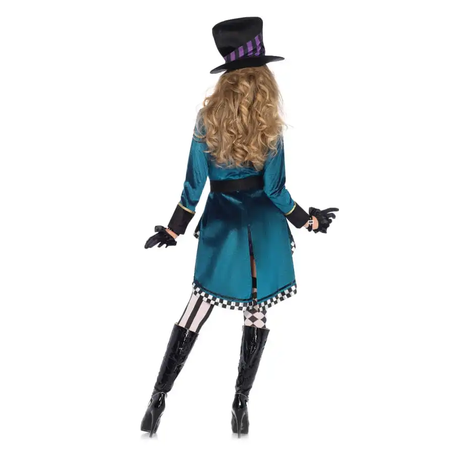 Costume Adulte De Femme Chapelier Fou 2 Costume Adulte De Femme Chapelier Fou – Image 2