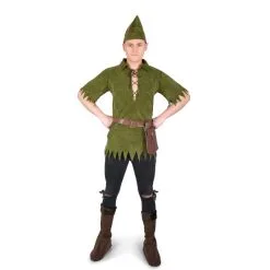 Costume Adulte De Robin Vert Kaki