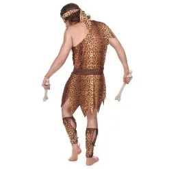 Costume D'homme Des Cavernes Motifs Léopard -Camouflage Soldes Boutique Costume d homme des cavernes motifs leopard 24127