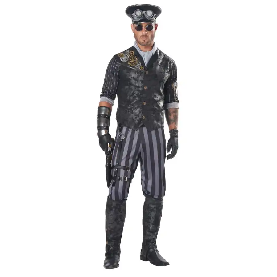Costume D'officier Steampunk Pour Daulte 1 Costume D'officier Steampunk Pour Daulte