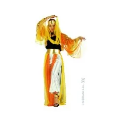 Costume Danseuse Orientale Jaune