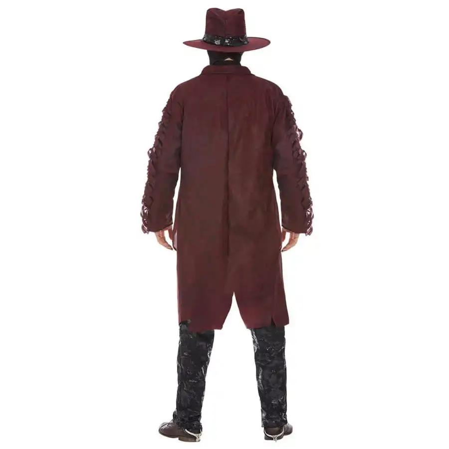 Costume De Bandit Western Pour Homme Avec Masque 4 Costume De Bandit Western Pour Homme Avec Masque – Image 4