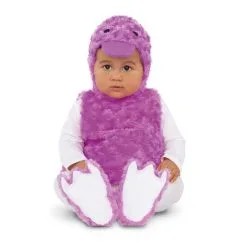 Costume De Canard Violet Pour Bébé, Effet Peluche