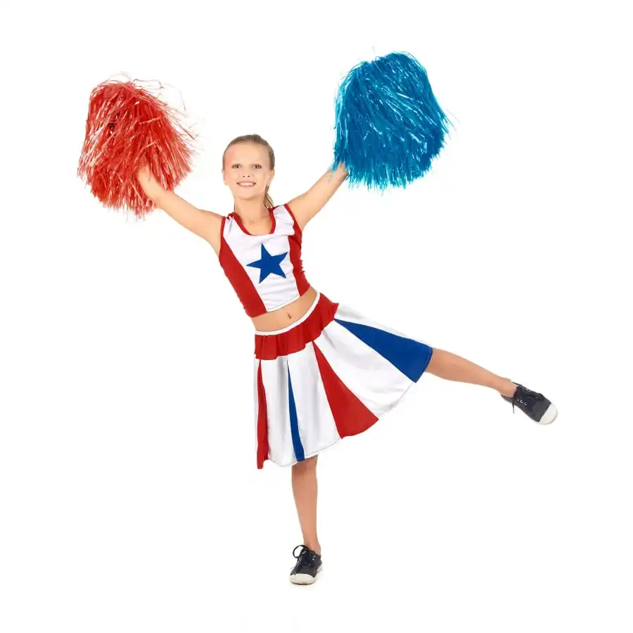 Costume De Cheerleaders Pour Enfant 2 Costume De Cheerleaders Pour Enfant – Image 2