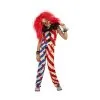 Costume De Clown Tueur Manches Courtes Pour Fille