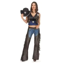 Costume De Cow Girl Avec Chaps