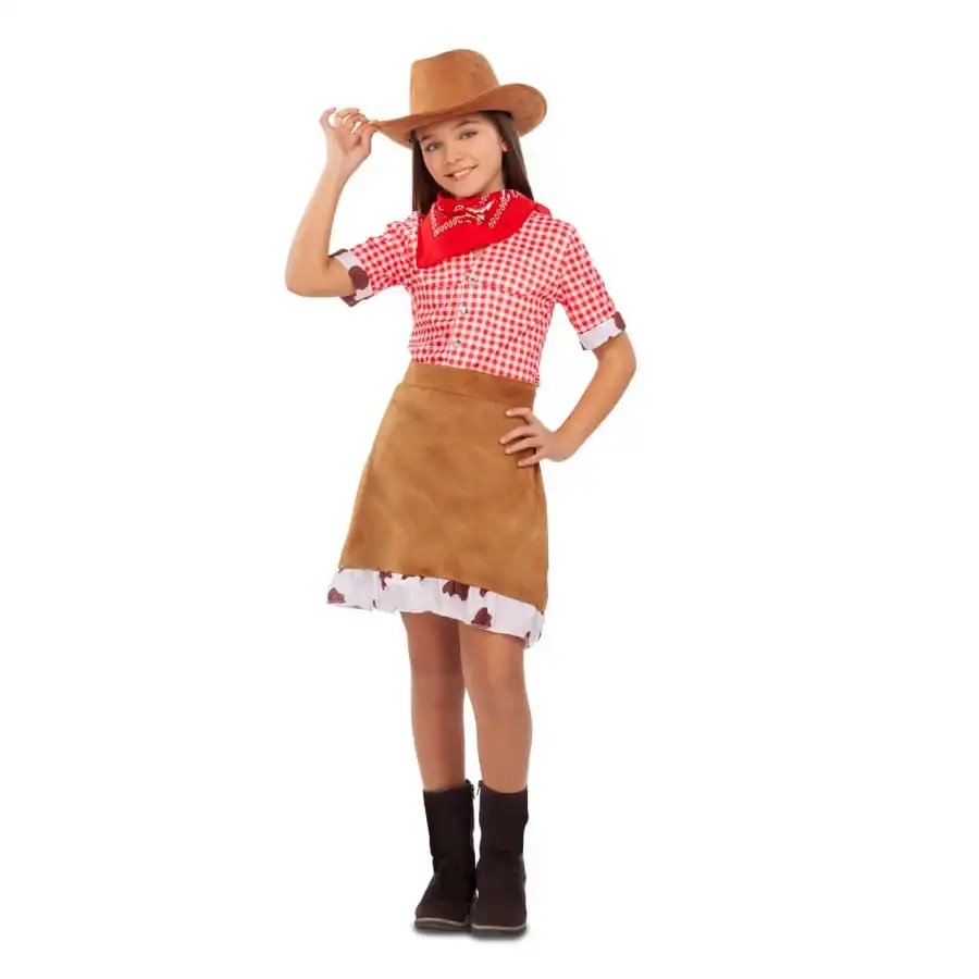 Costume De Cowgirl Du Farwest Pour Enfant 1 Costume De Cowgirl Du Farwest Pour Enfant