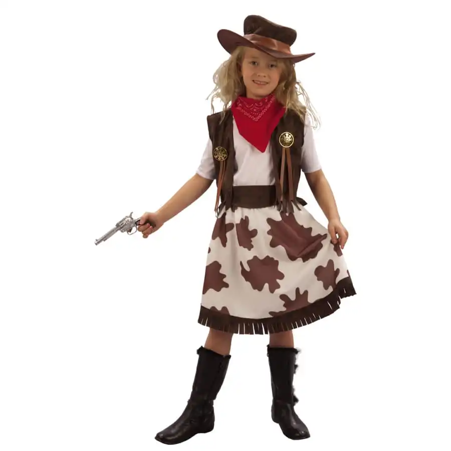 Costume De Cowgirl Vachette Pour Fillette 1 Costume De Cowgirl Vachette Pour Fillette