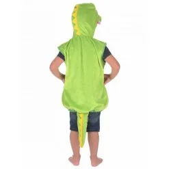 Costume De Crocodile Vert Pour Enfant, Rembourré -Camouflage Soldes Boutique Costume de crocodile vert pour enfant rembourre 48504