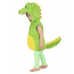 Costume De Crocodile Vert Pour Enfant, Rembourré -Camouflage Soldes Boutique Costume de crocodile vert pour enfant rembourre 48505