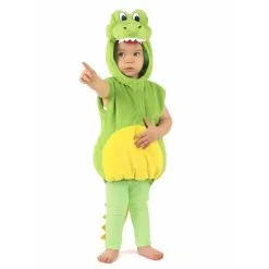 Costume De Crocodile Vert Pour Enfant, Rembourré -Camouflage Soldes Boutique Costume de crocodile vert pour enfant rembourre 48506