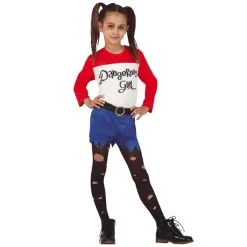 Costume De Dangerous Girl Pour Enfant