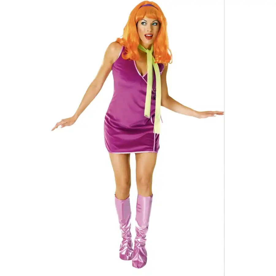Costume De Daphné Licence Scoobydoo 1 Costume De Daphné Licence Scoobydoo