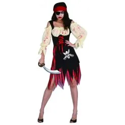 Costume De Femme Pirate Ensanglanté