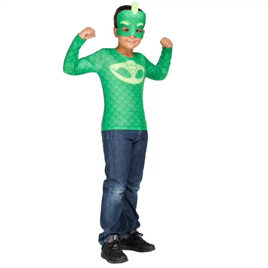 Costume De Gluglu Gekko Pour Enfant, Pyjamasques 1 Costume De Gluglu Gekko Pour Enfant, Pyjamasques