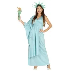 Costume De La Statue De La Liberté Pour Femme
