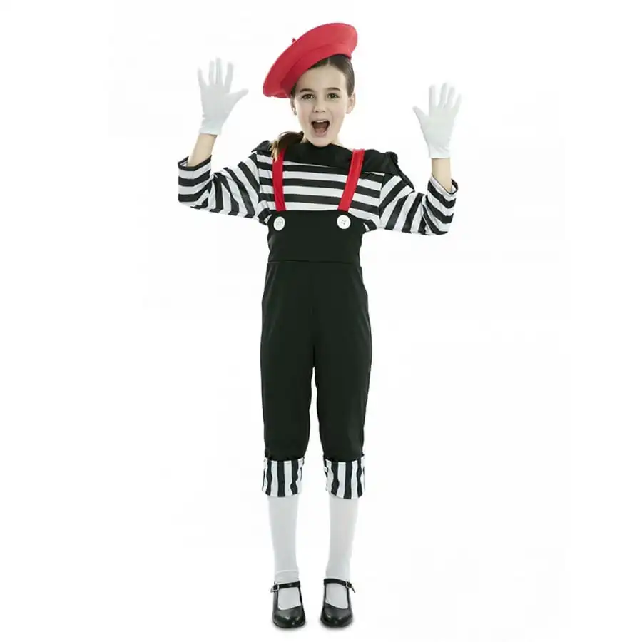 Costume De Mime Pour Fille 1 Costume De Mime Pour Fille