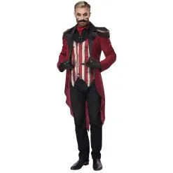 Costume De Monsieur Loyal Sinistre Pour Adulte 8 Costume De Monsieur Loyal Sinistre Pour Adulte -Camouflage Soldes Boutique Costume de monsieur loyal sinistre pour adulte 65750