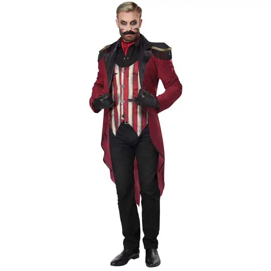 Costume De Monsieur Loyal Sinistre Pour Adulte 3 Costume De Monsieur Loyal Sinistre Pour Adulte – Image 3
