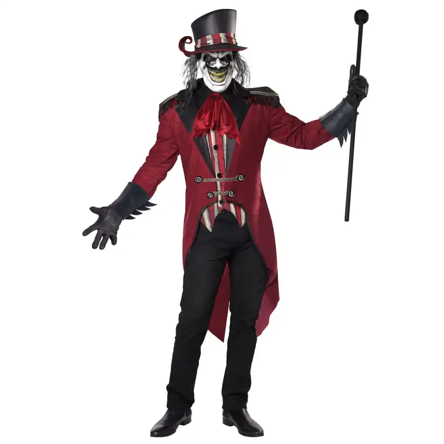 Costume De Monsieur Loyal Sinistre Pour Adulte 1 Costume De Monsieur Loyal Sinistre Pour Adulte