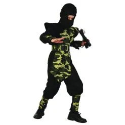 Costume De Ninja Pour Enfant Motifs Camouflage