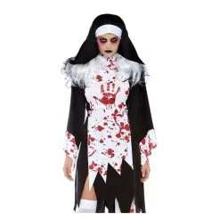 Costume De Nonne Ensanglanté Pour Adulte