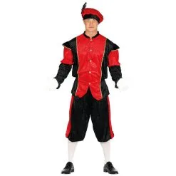Costume De Père Fouettard Rouge