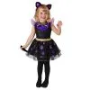 Costume De Petit Chat Noir Et Violet Pour Bébé