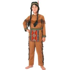 Costume De Petit Indien Avec Franges