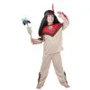 Costume De Petit Indien Rouge Et Marron