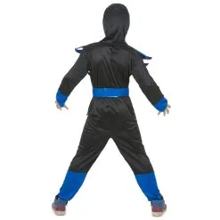 Costume De Petit Ninja Bleu Et Noir -Camouflage Soldes Boutique Costume de petit ninja bleu et noir 14651