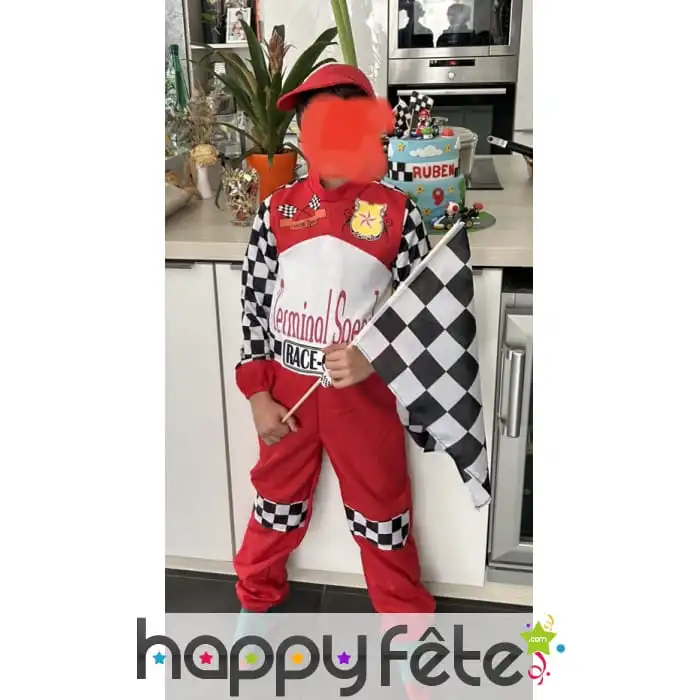 Costume De Pilote De Formule 1 Pour Enfant 5 Costume De Pilote De Formule 1 Pour Enfant – Image 5