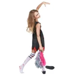 Costume De Pompom Girl Zombie Pour Enfant -Camouflage Soldes Boutique Costume de pompom girl zombie pour enfant 35558